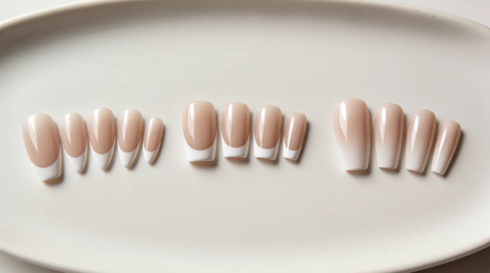 Nail shape lineup