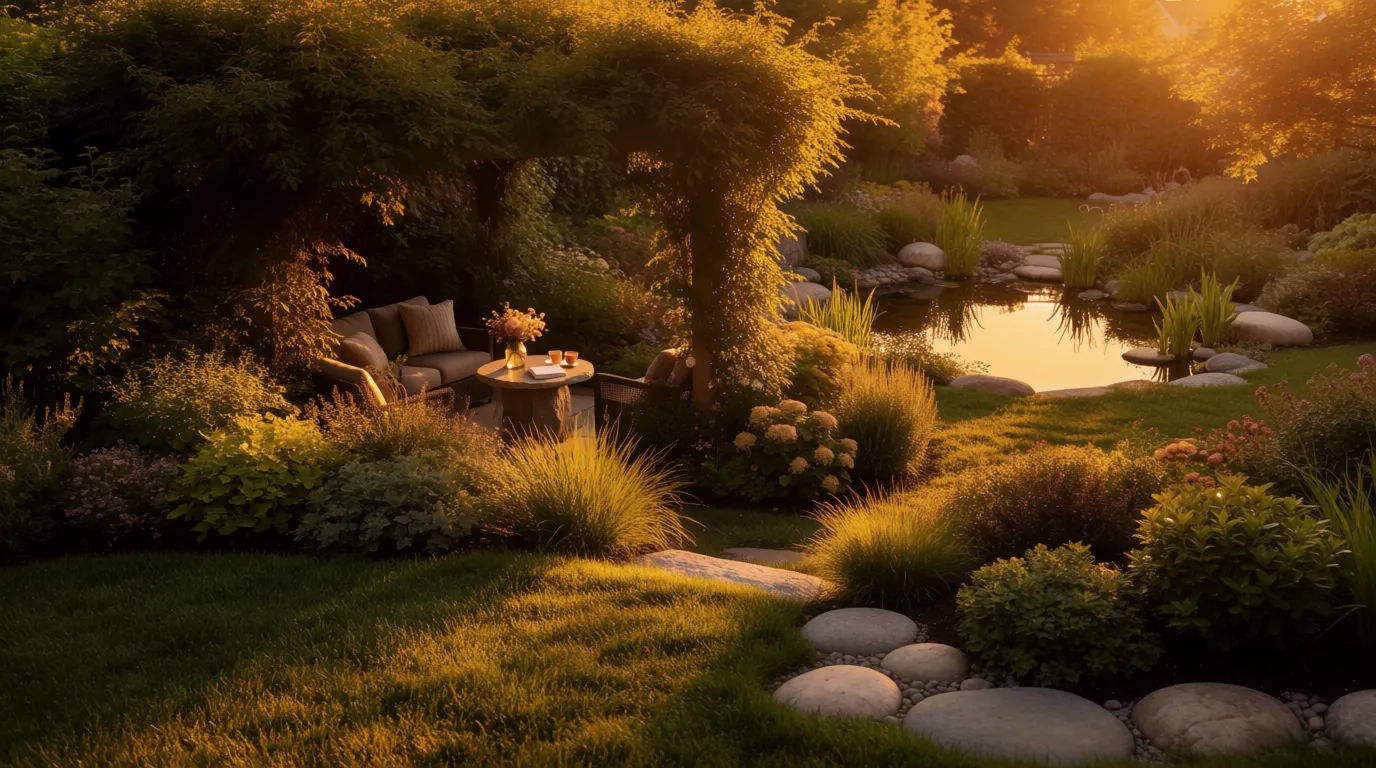 Backyard oasis