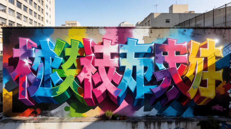 Mural de muro completo