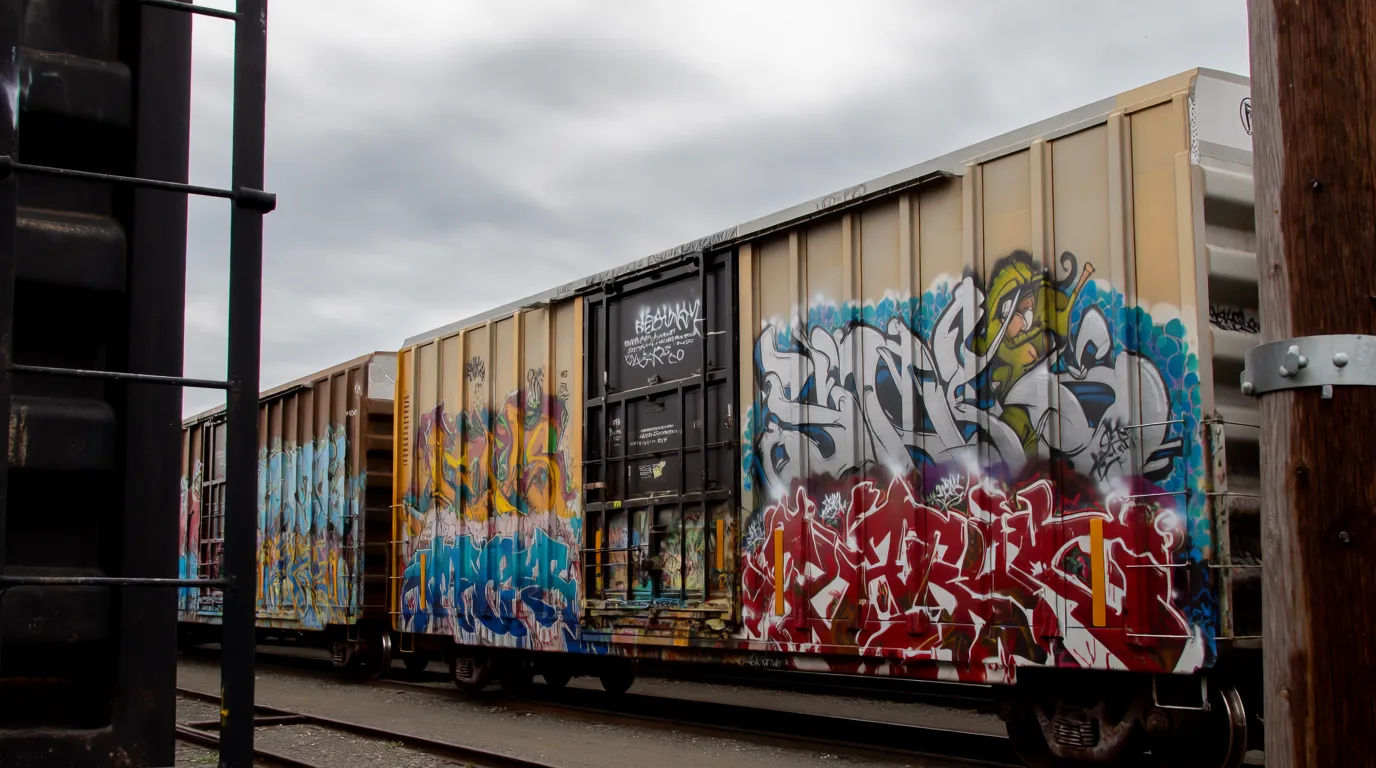 Train yard panels