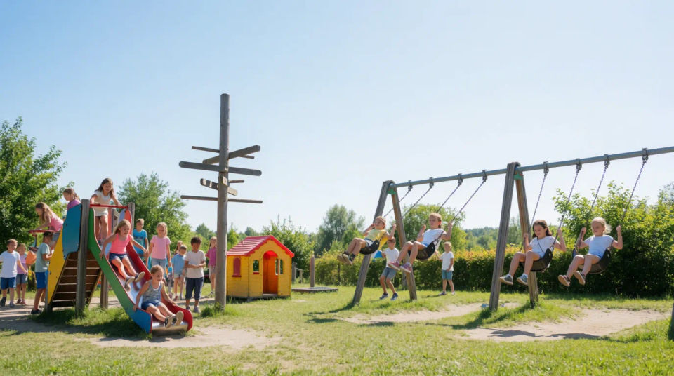 Playground celebration