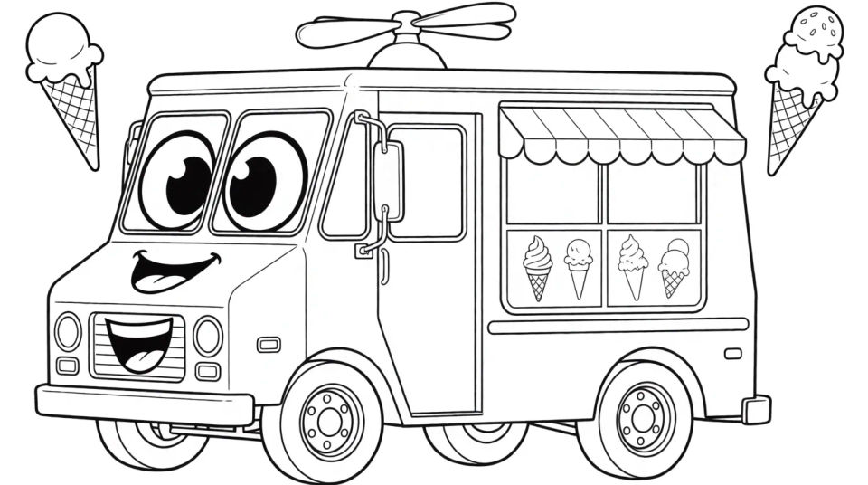 Ice cream truck