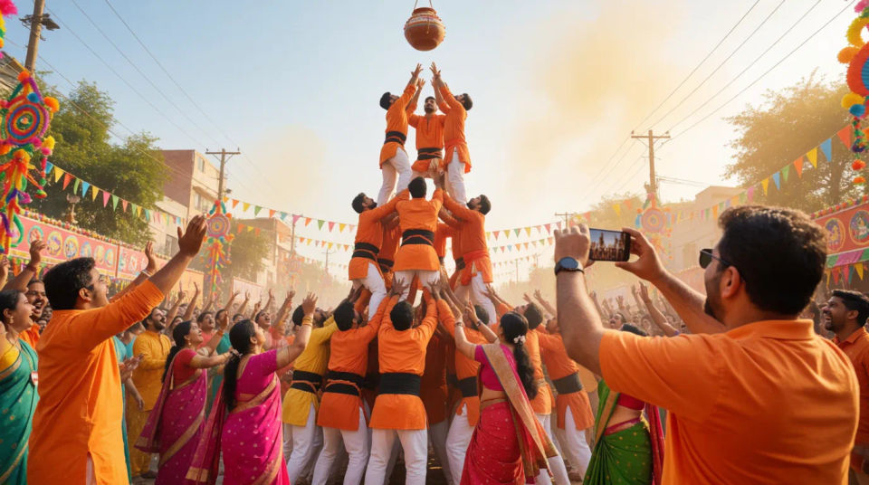 Dahi handi festival