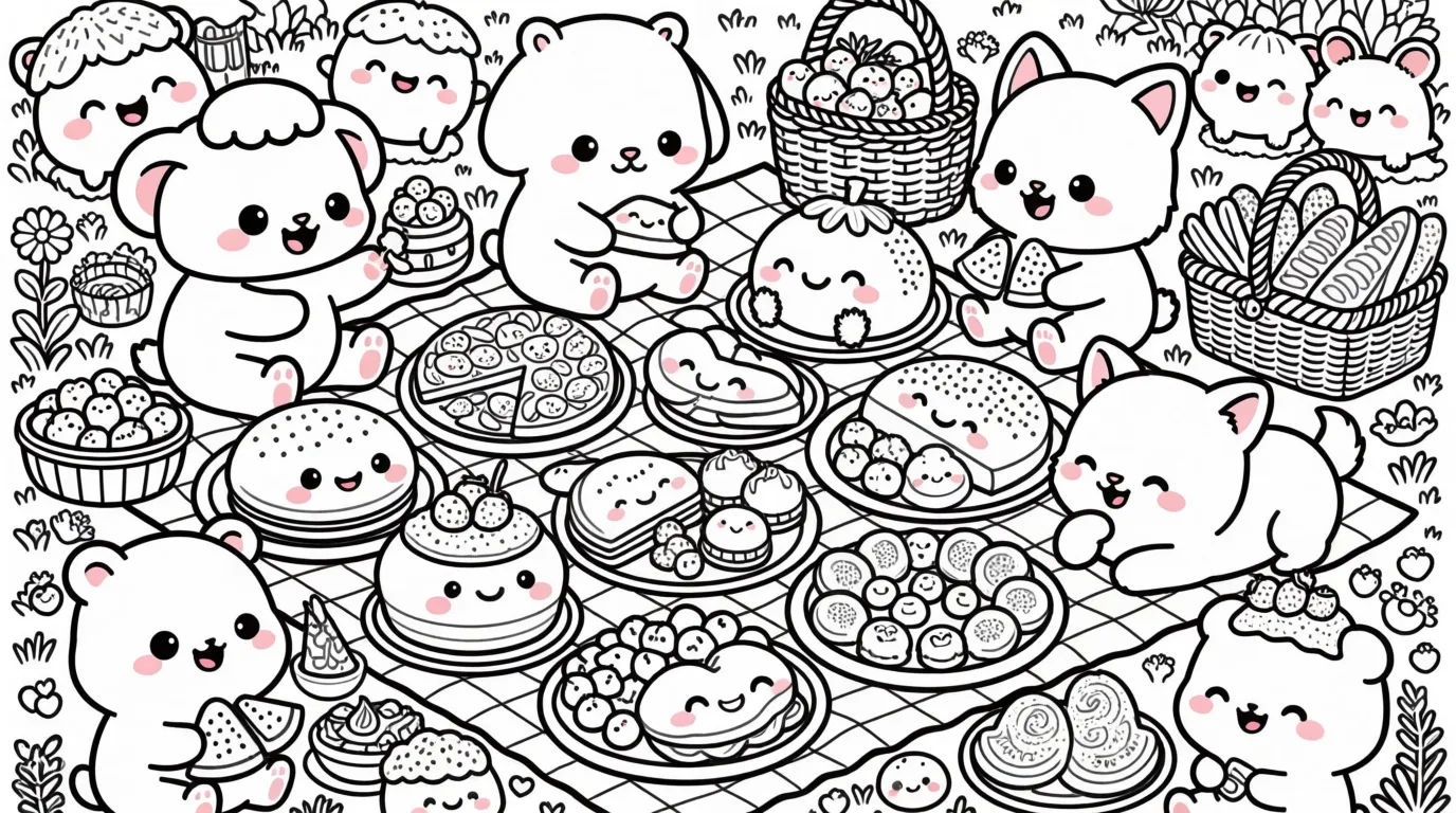 Kawaii picnic