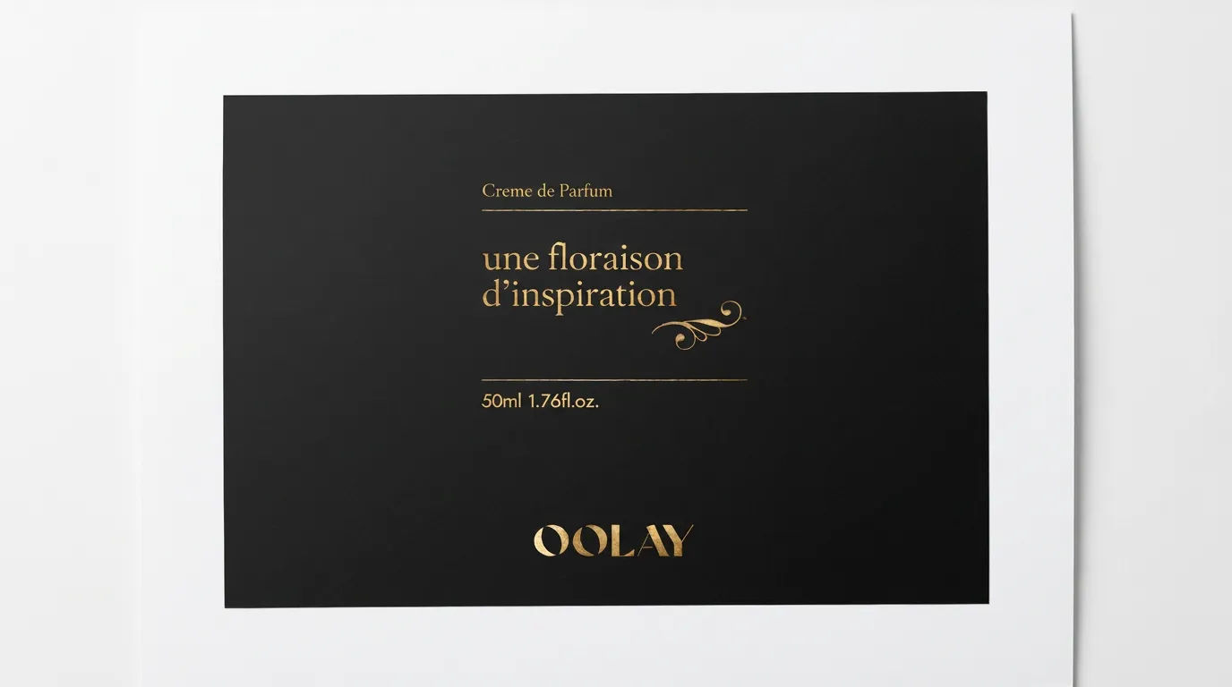 Flat label artwork
