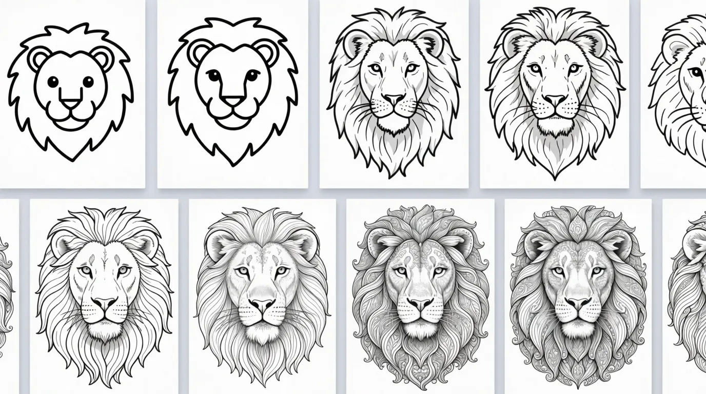 Coloring pack sheet