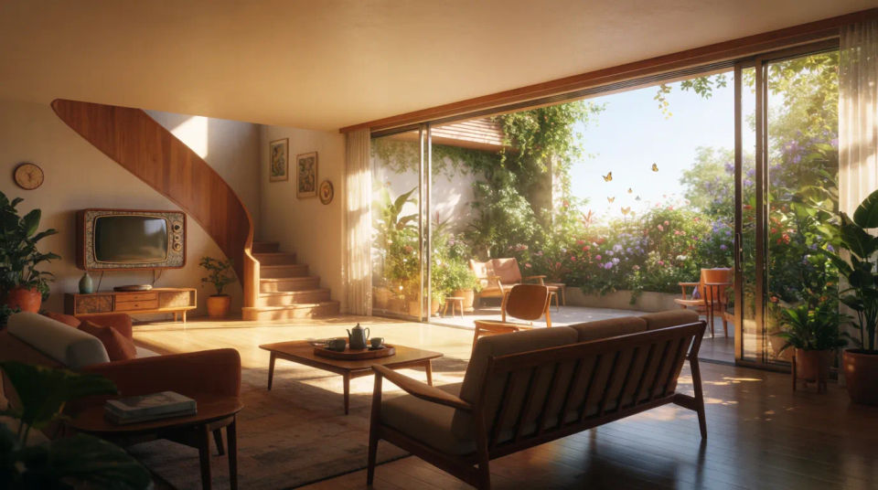Estancia interior-exterior