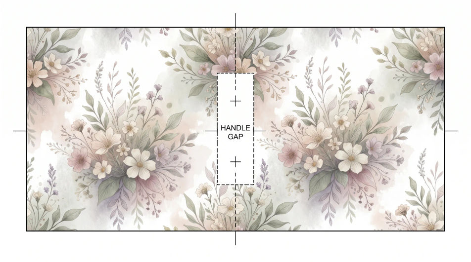 Wrap artwork flat