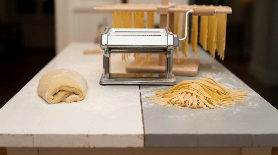 Elaboración de pasta fresca
