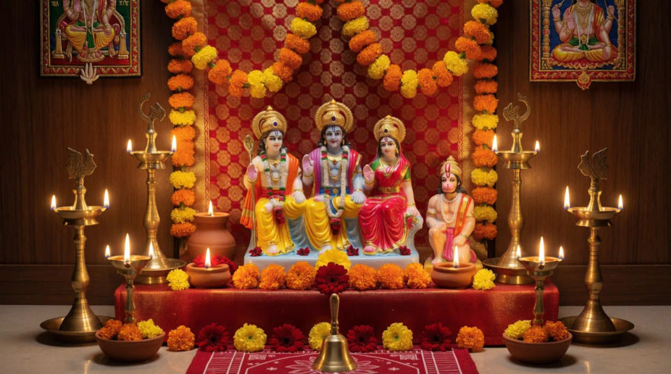 Ram Darbar altar
