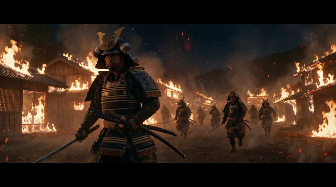 Village at war