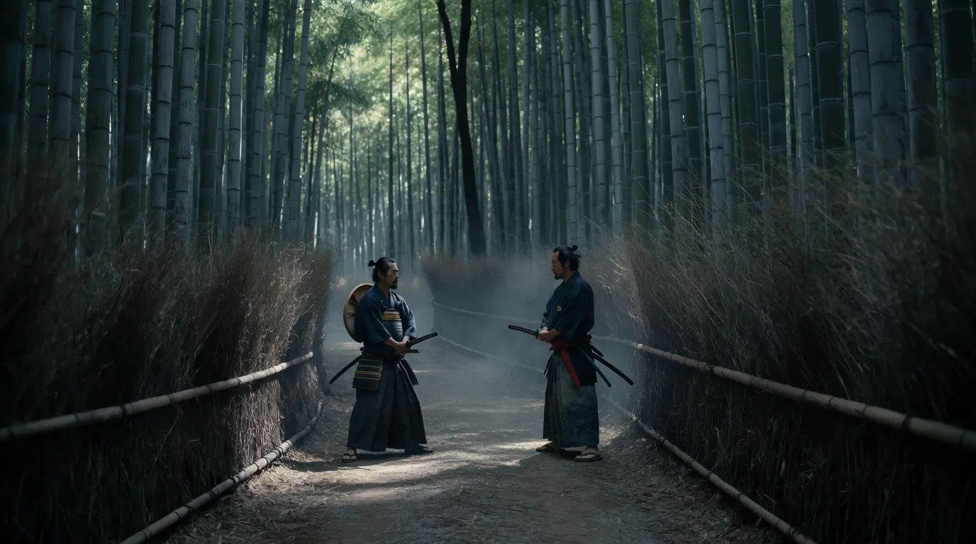 Bamboo forest standoff