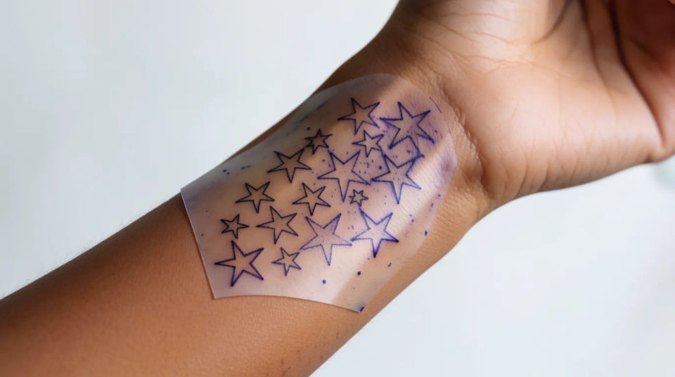 Stencil placement view