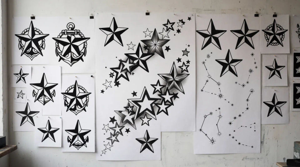Studio variation wall