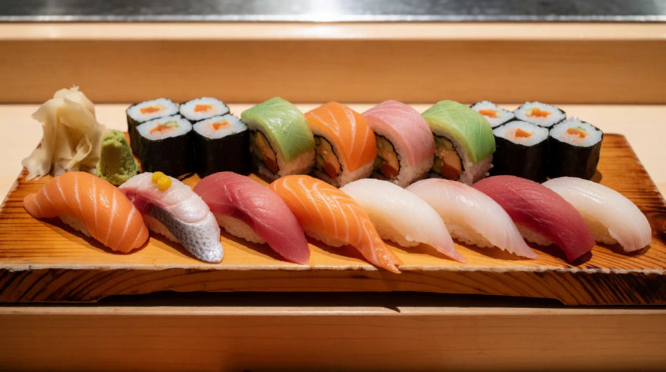 Despliegue de barra omakase