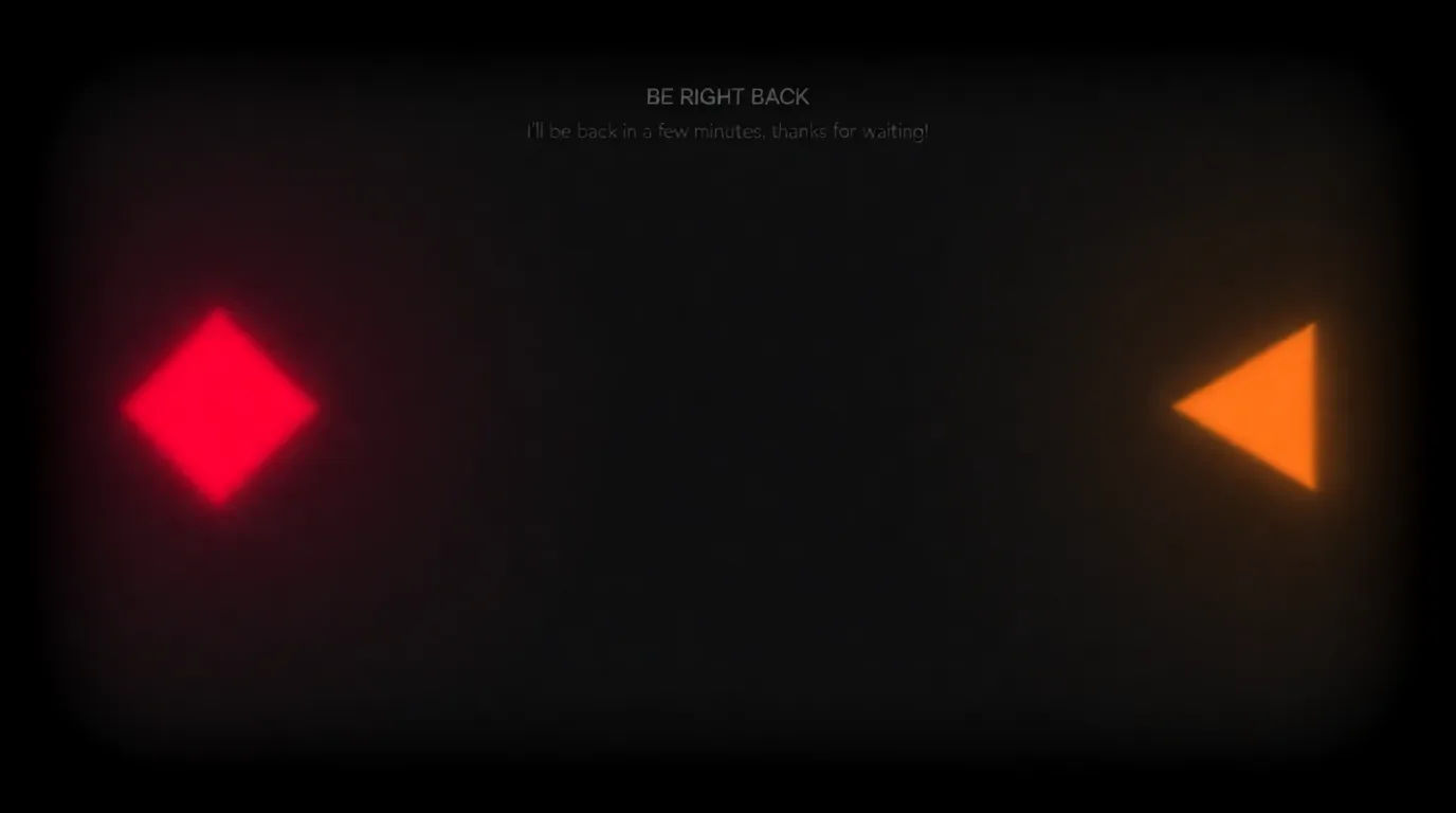 Offline screen scene