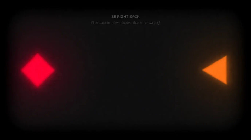 Offline screen scene