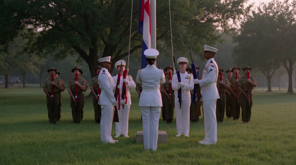 Flag ceremony