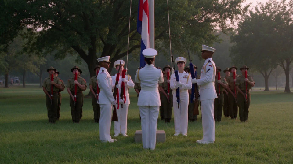 Flag ceremony
