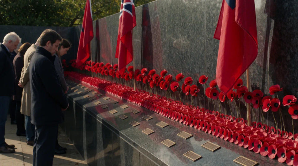Memorial wall