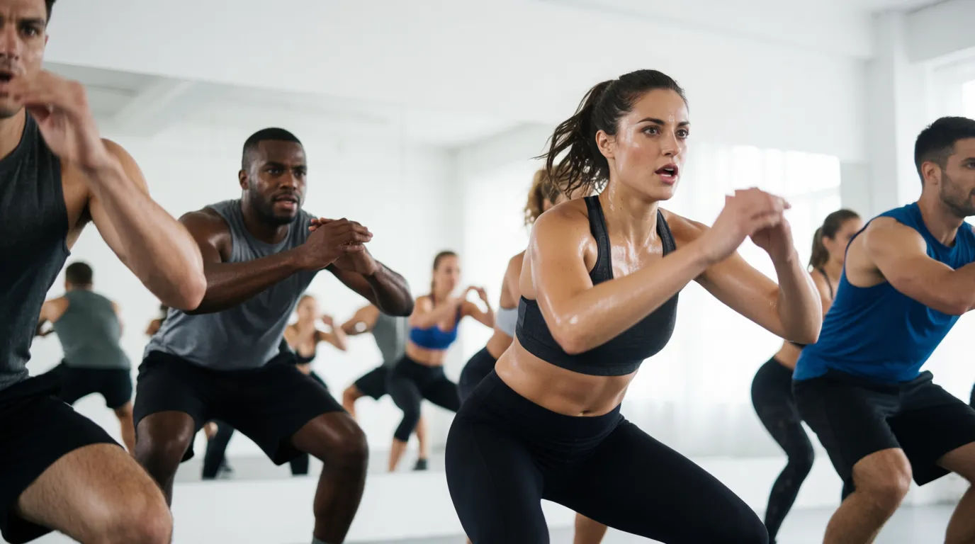 Group fitness class