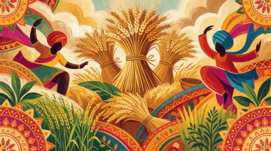Festive greeting banner
