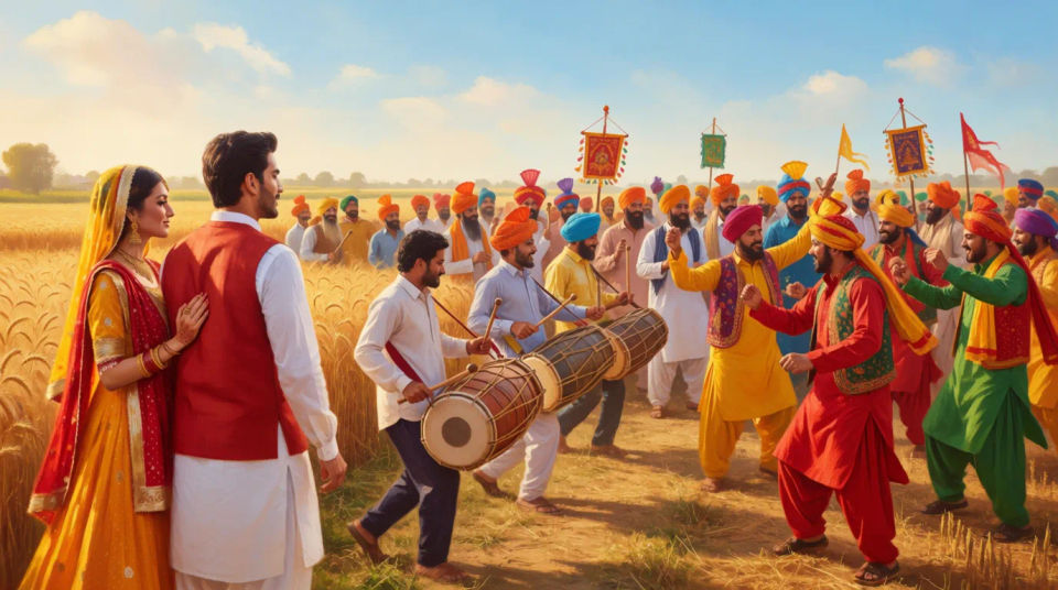 Harvest procession