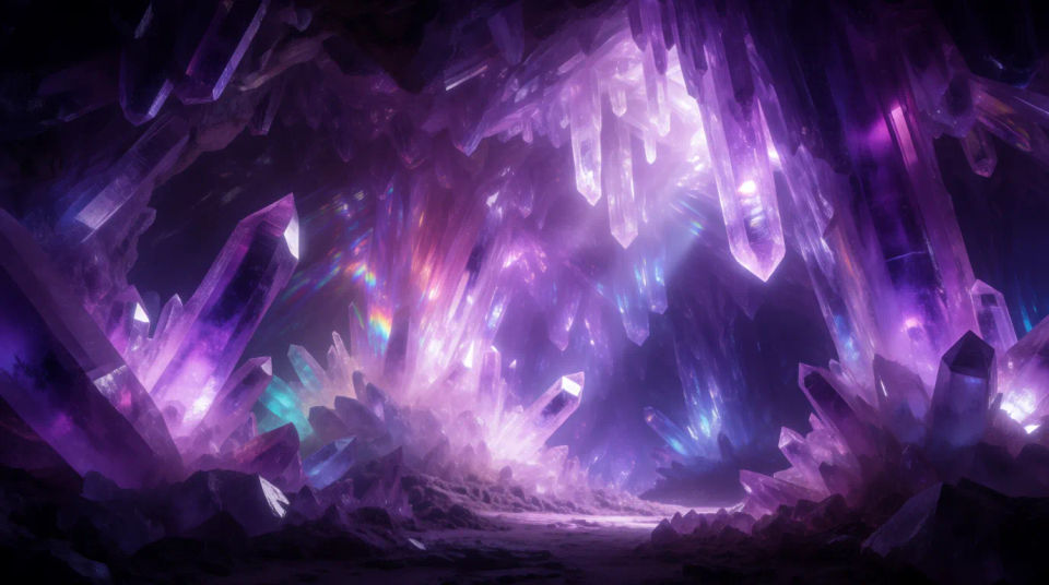 Interior del reino de cristal
