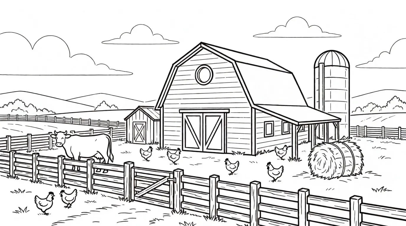 Barnyard morning