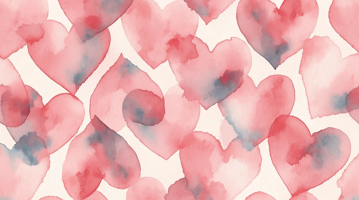 Watercolor romance field
