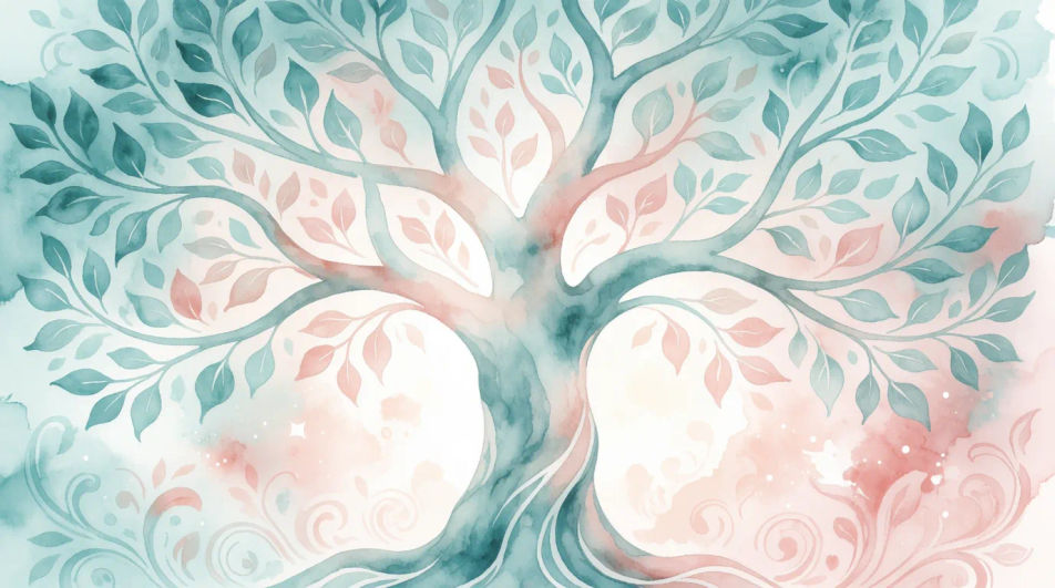 Watercolor banner