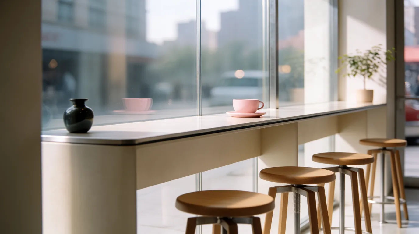 Window seating row