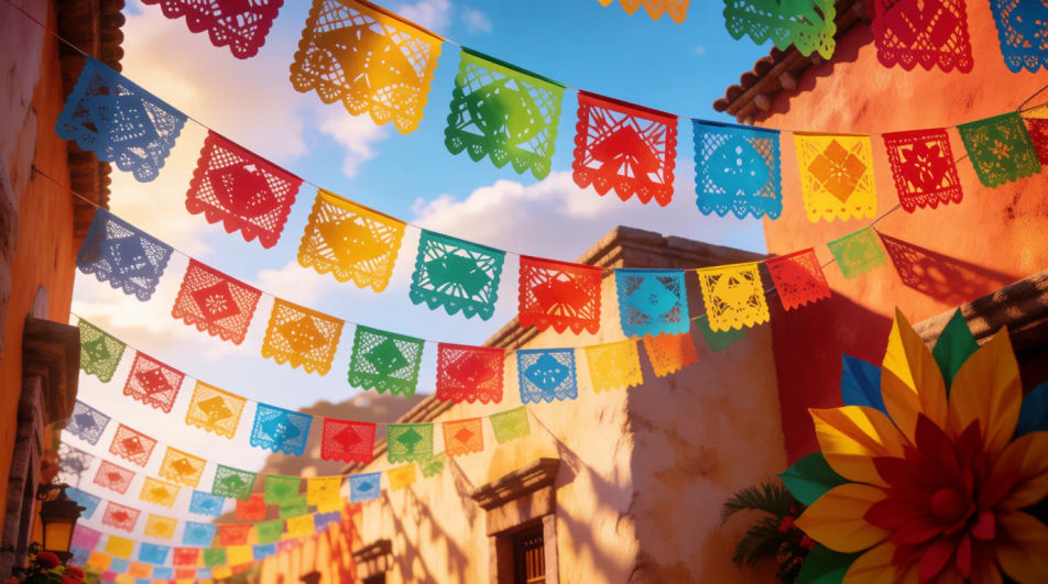 Papel picado street