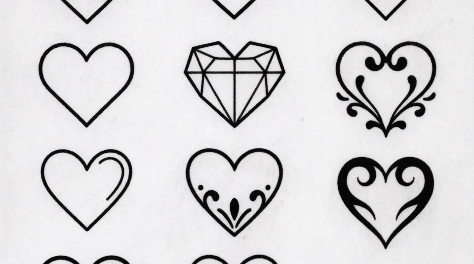 Heart flash sheet