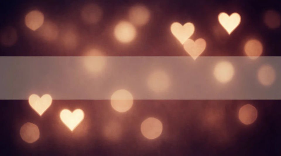 Heart-lit glow