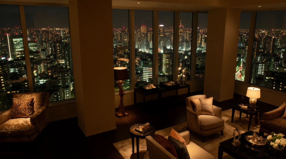 Penthouse night view