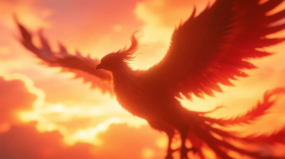 Fénix al amanecer