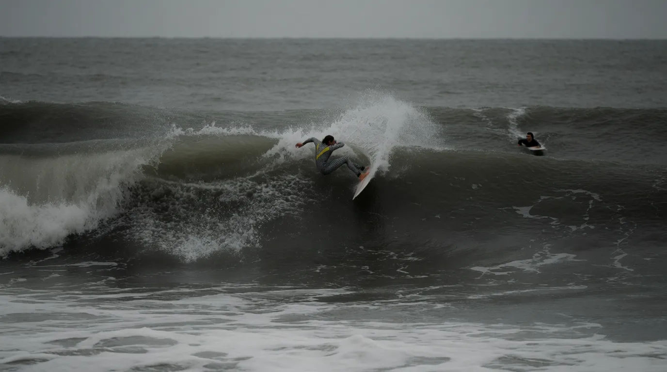 Stormy swell