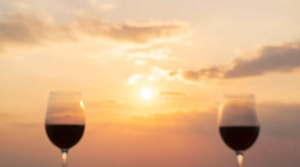 Sunset toast