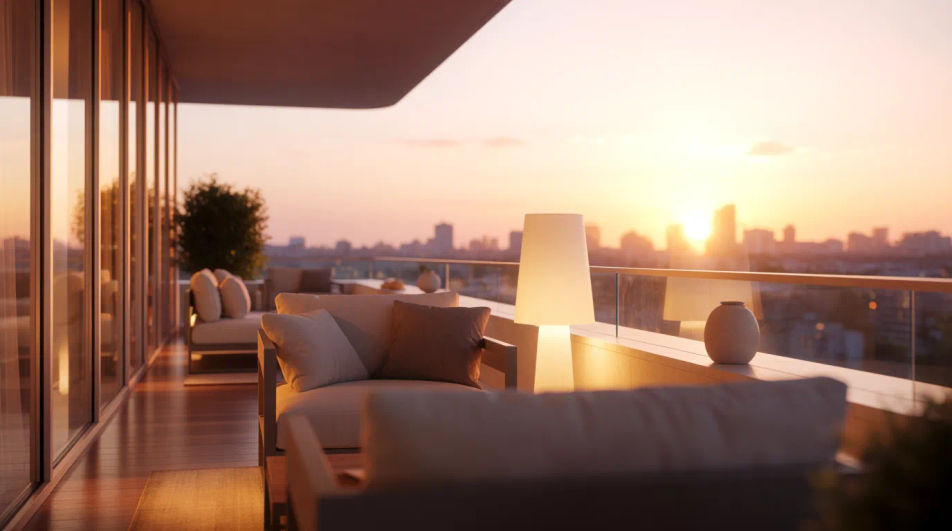 Sunset lounge terrace