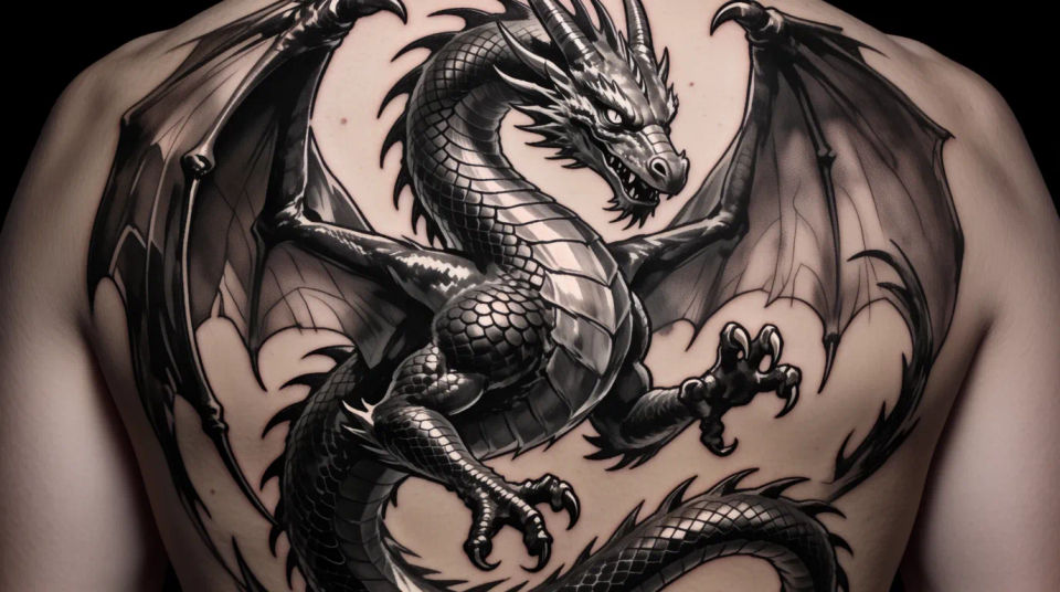 Back piece composition