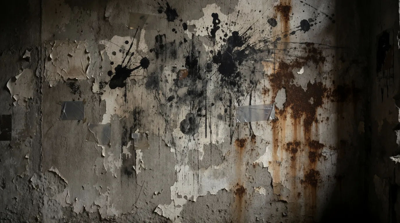 Distressed texture wall