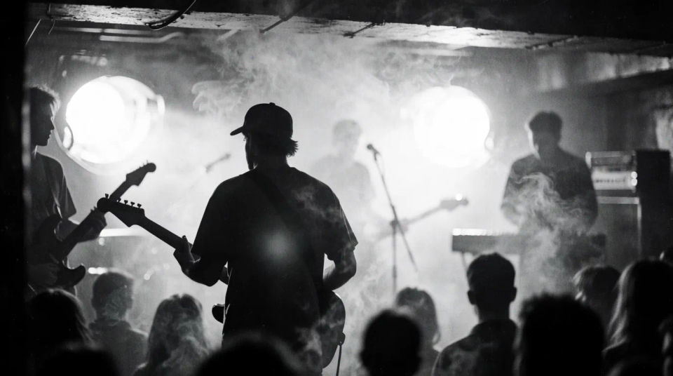 Basement gig haze