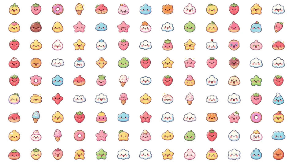 Sticker sheet spread