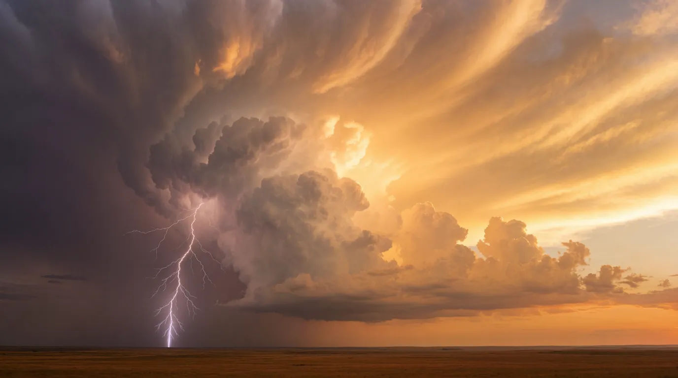 Prairie supercell