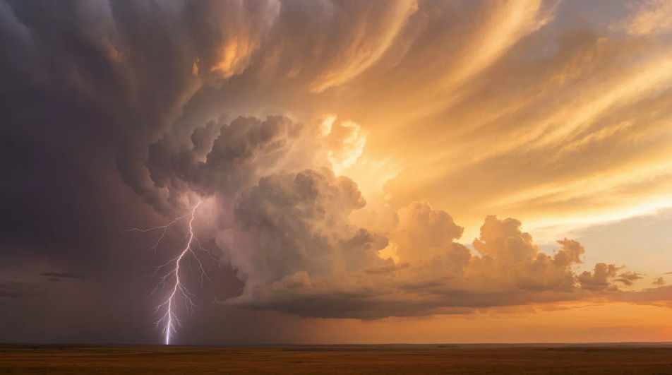 Prairie supercell