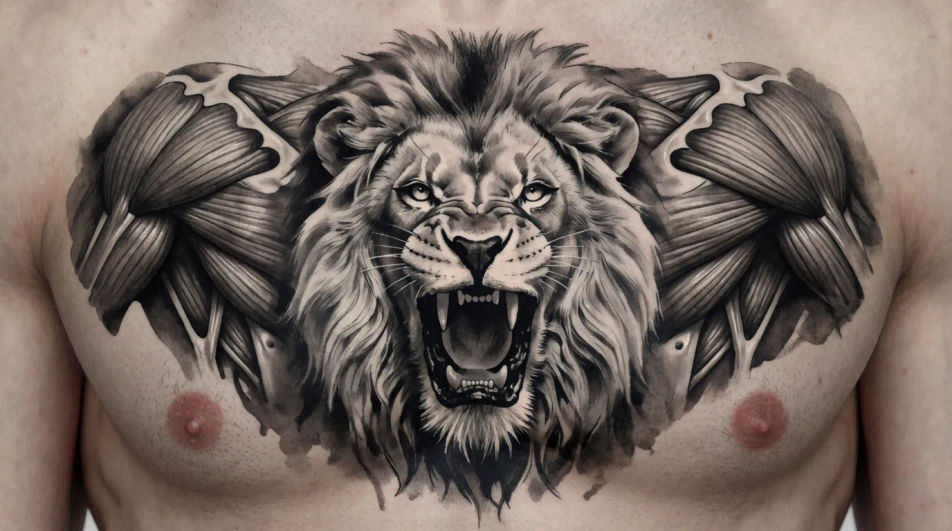 Chest piece composition