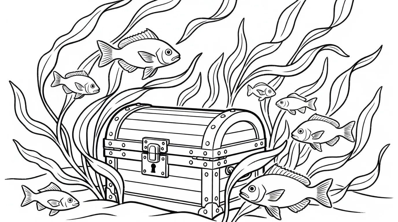 Treasure and shipwreck