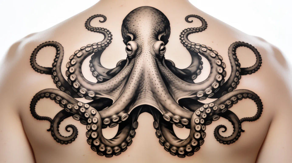Back piece composition