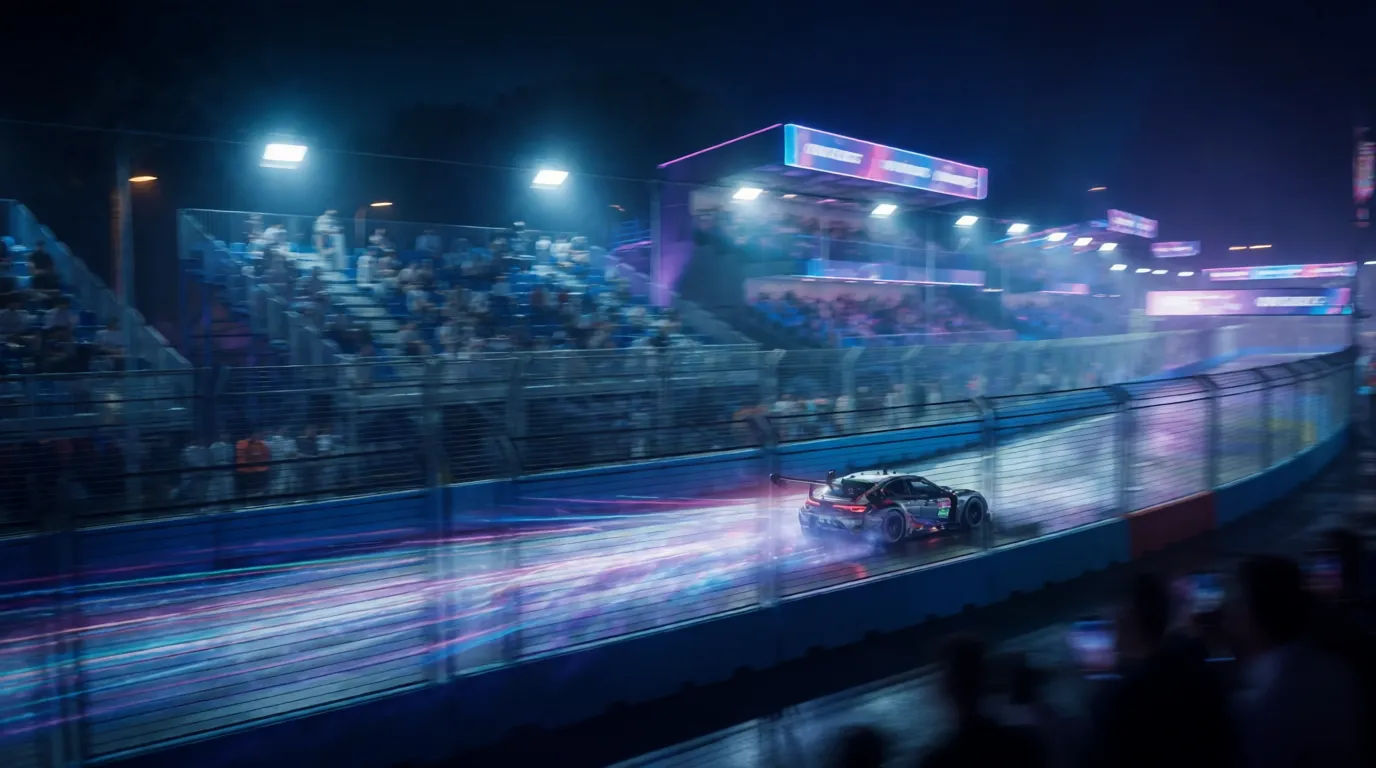 Night city circuit